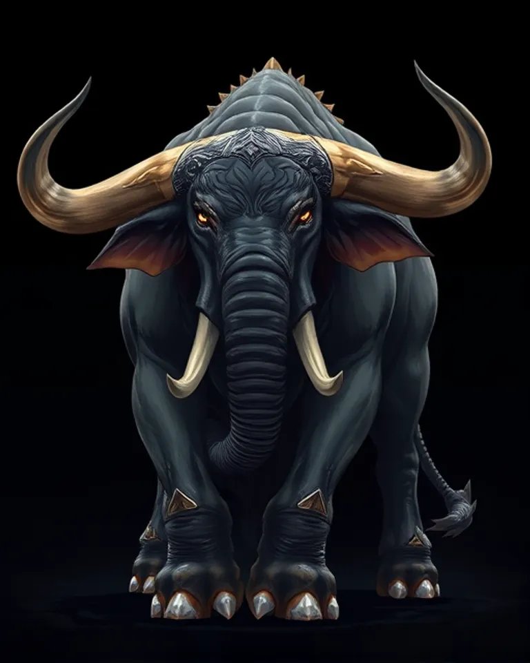 Portrait of The Eternal Bull