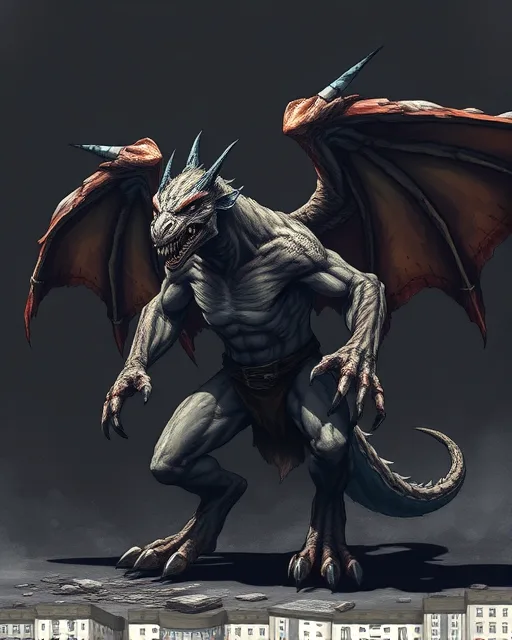 Portrait of Corrupted Drake