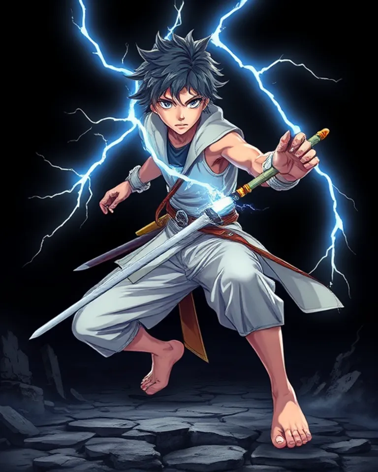 Portrait of Kreci, The Young Light Master