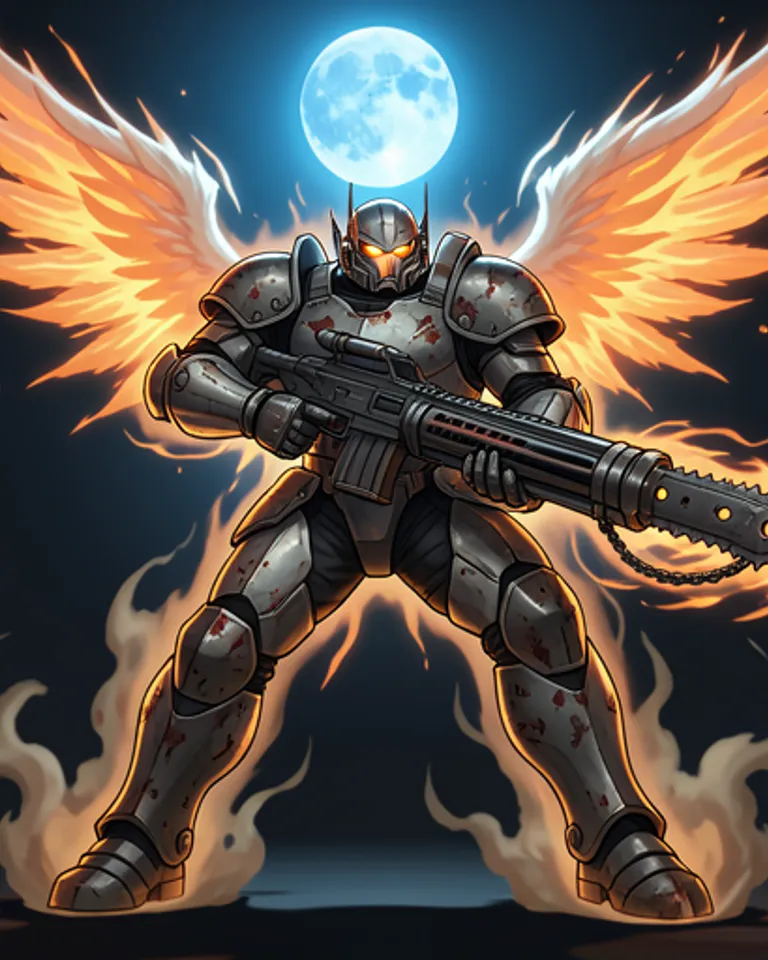 Portrait of Free-dom fighter 