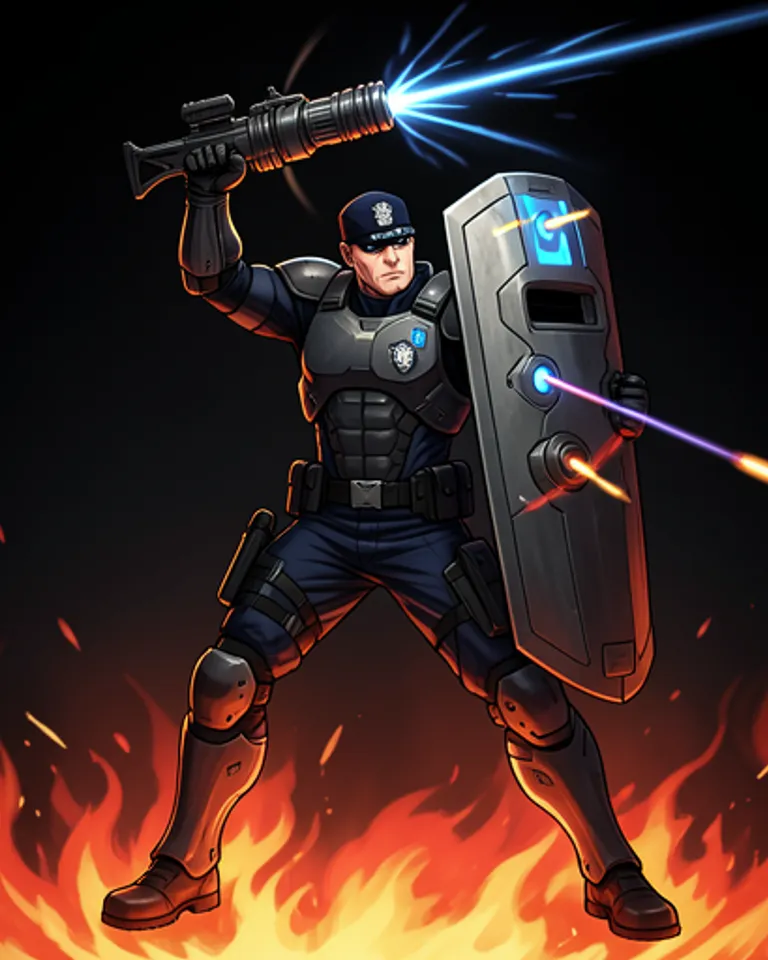 Portrait of Riot Shield