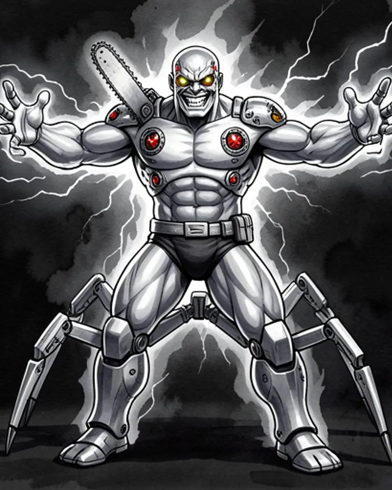 Portrait of Silver Plated Eradicator