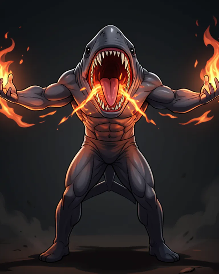 Portrait of The voracious one