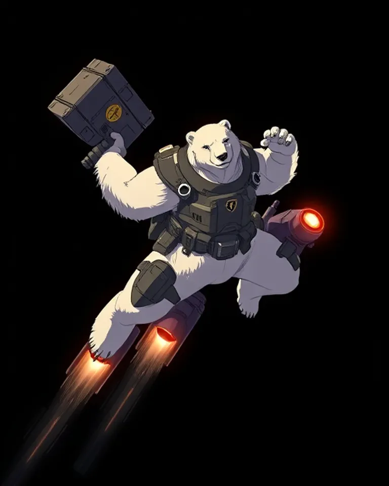 Portrait of P.O.L.A.R DIVISION - Ro the Hammer