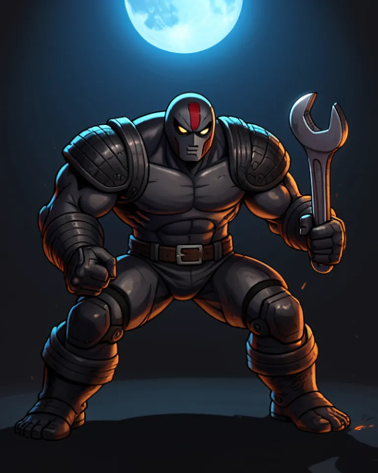 Portrait of Rubberman