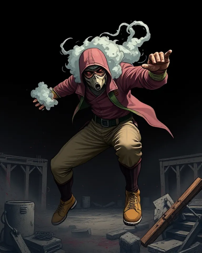 Portrait of Gassy Mc Gas Face 