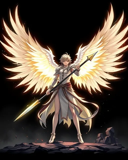 Portrait of Broken Angel