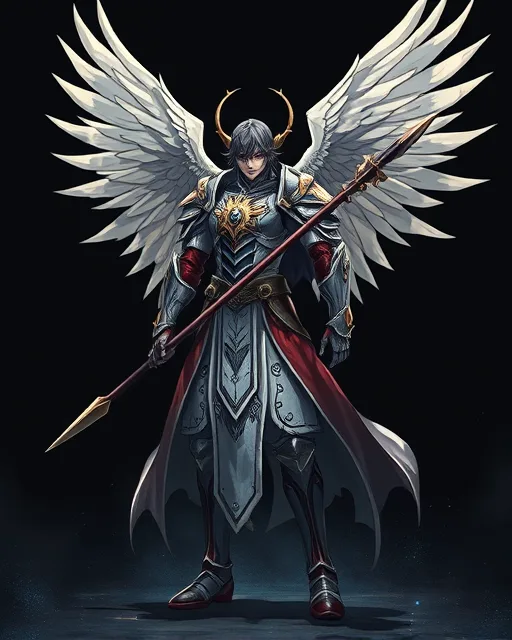 Portrait of Blind Seraph