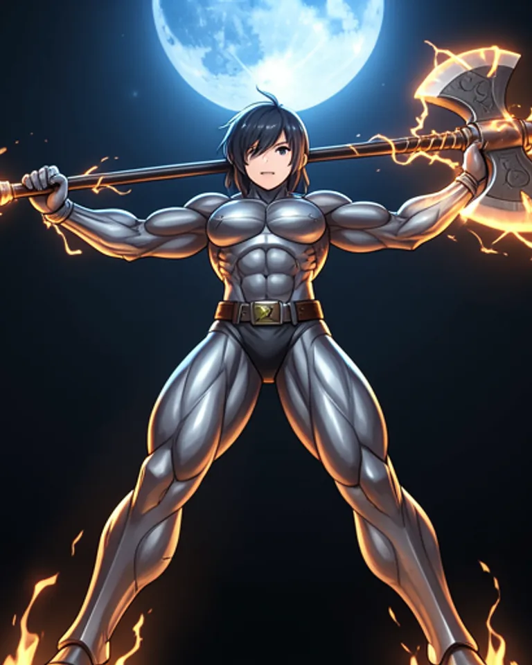 Portrait of Lightning giant