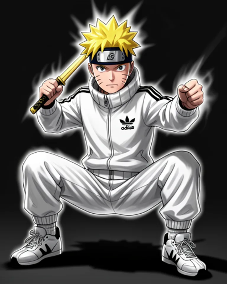 Portrait of Naruto - Hooligan Style 