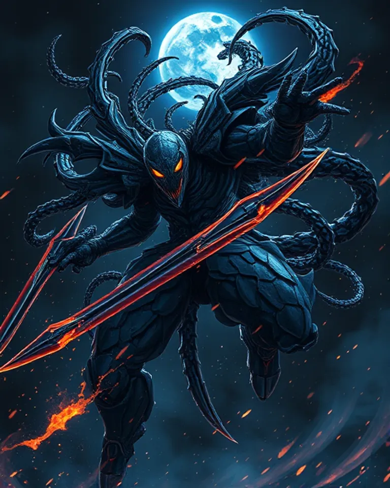Portrait of Unseen Entity