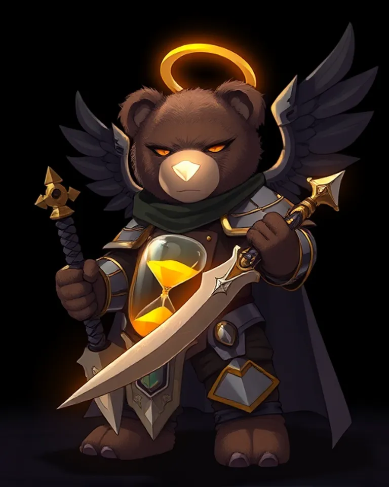 Portrait of Chrono Bear, Keeper of Time