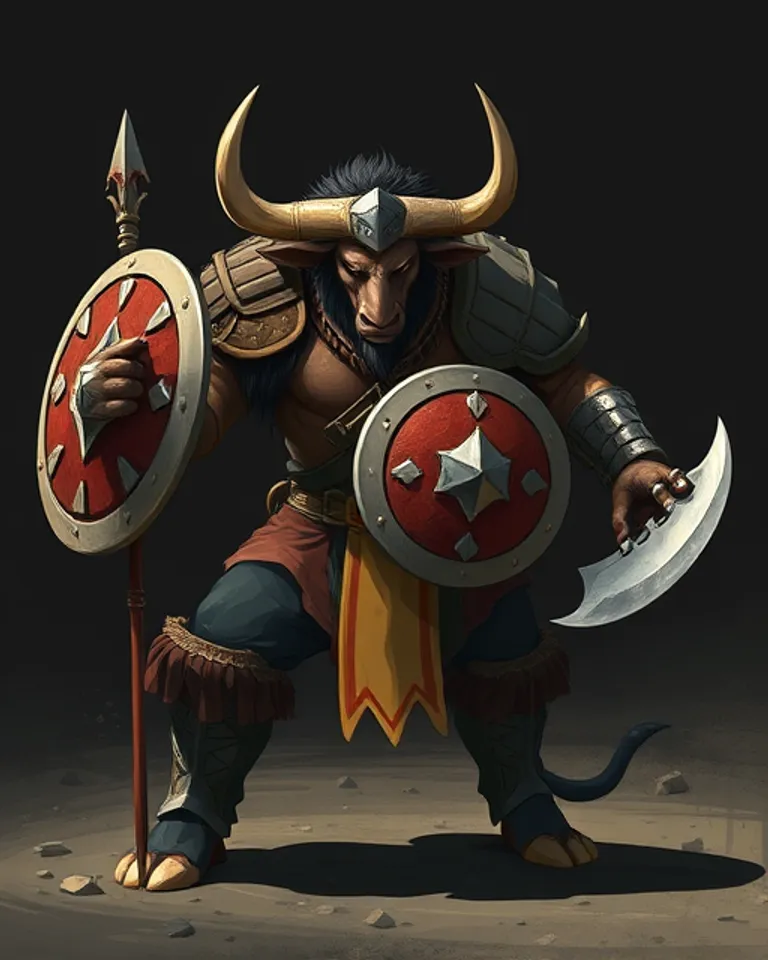 Portrait of Moshi the Strong