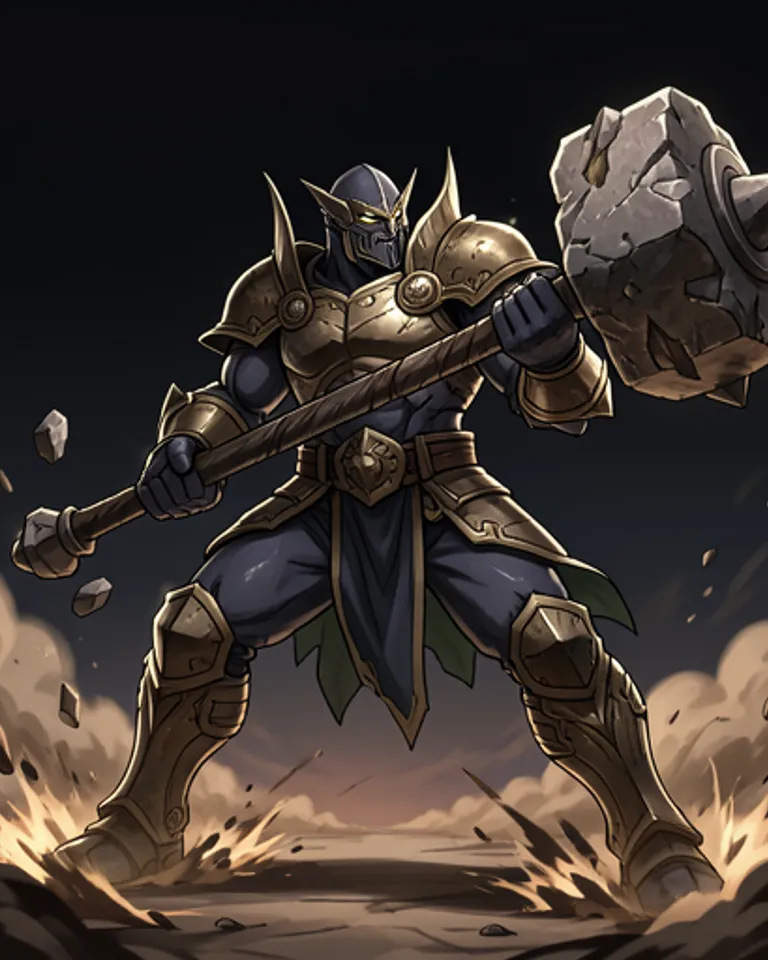 Portrait of Draegor The Worldbreaker Incarnate