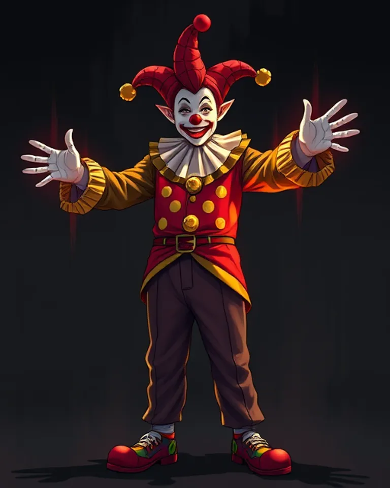 Portrait of Bobo the good clown