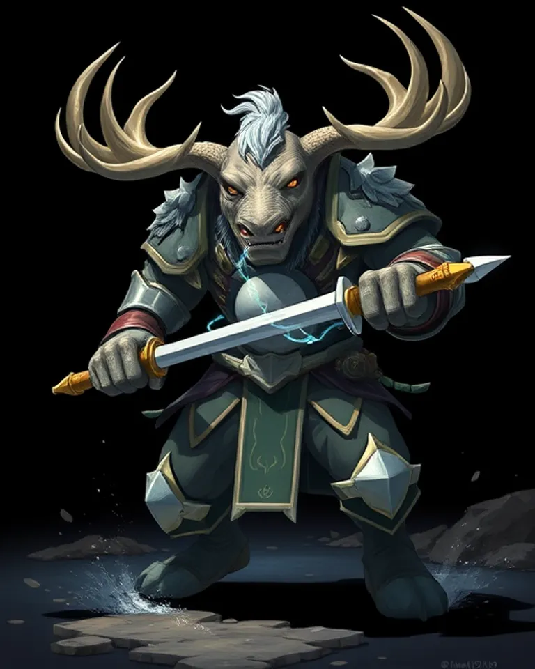 Portrait of moose the Loose