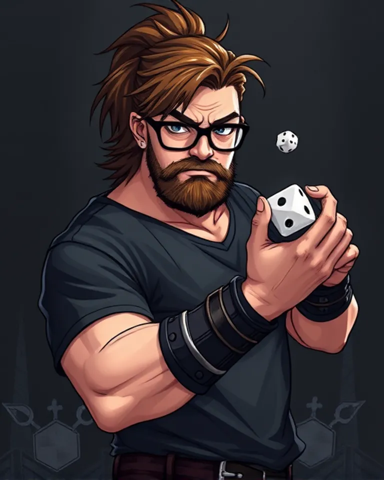 Portrait of Darren the Dungeon Master