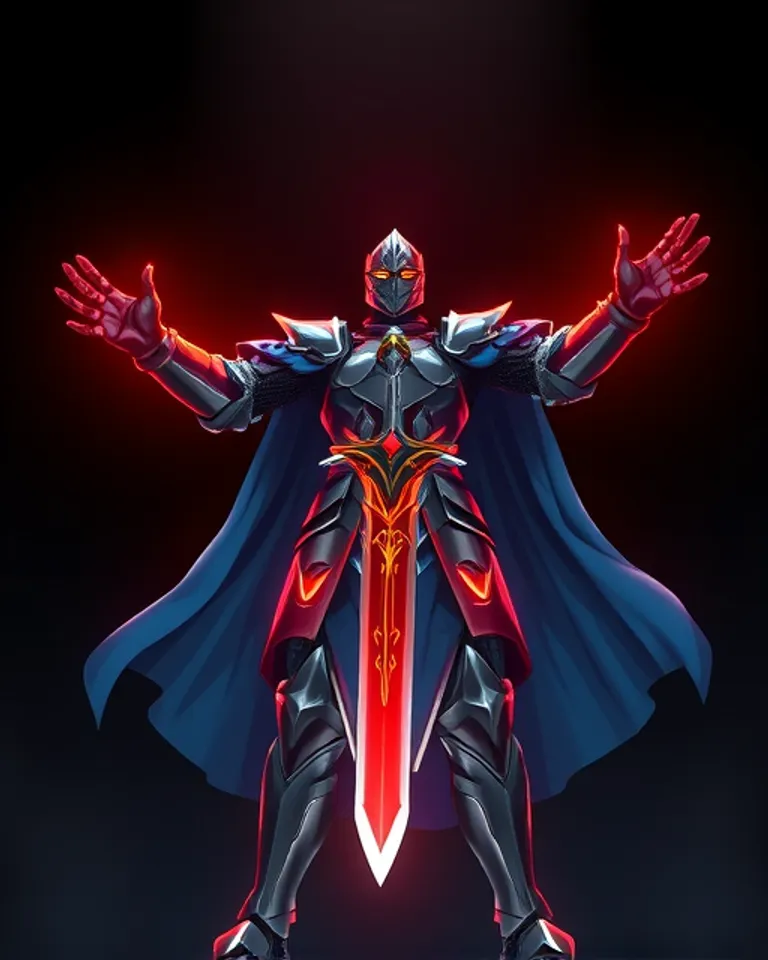 Portrait of Knight, the killer knight