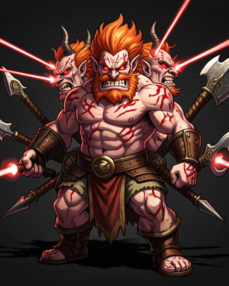 Portrait of Dorthan, Awakened Asura