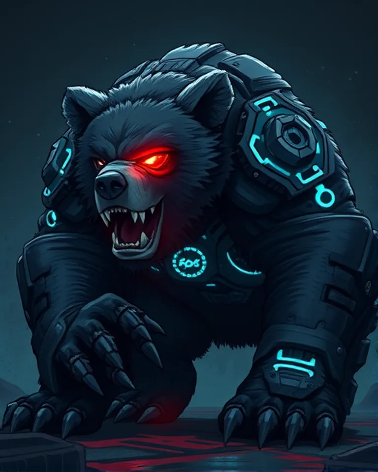 Portrait of Buzzbear