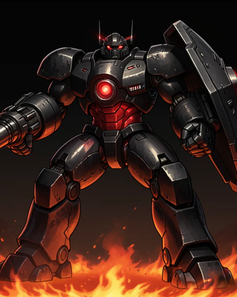 Portrait of Iron Colossus