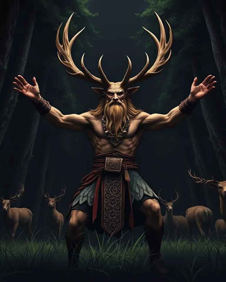 Portrait of Cernunnos