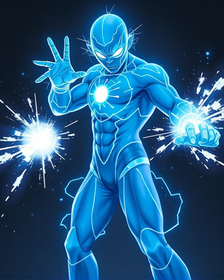 Portrait of Dr. Manhattan 