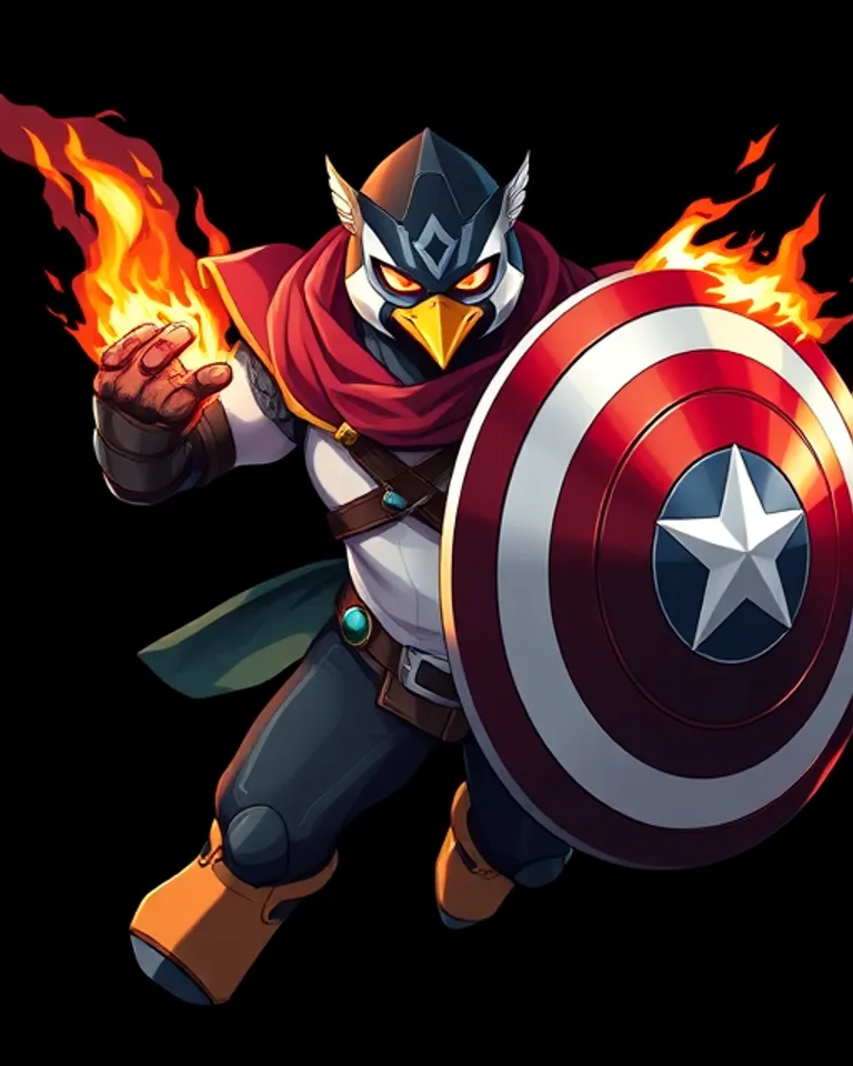 Portrait of Captain Pengu