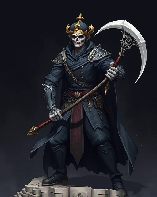 Portrait of Cursed Lich
