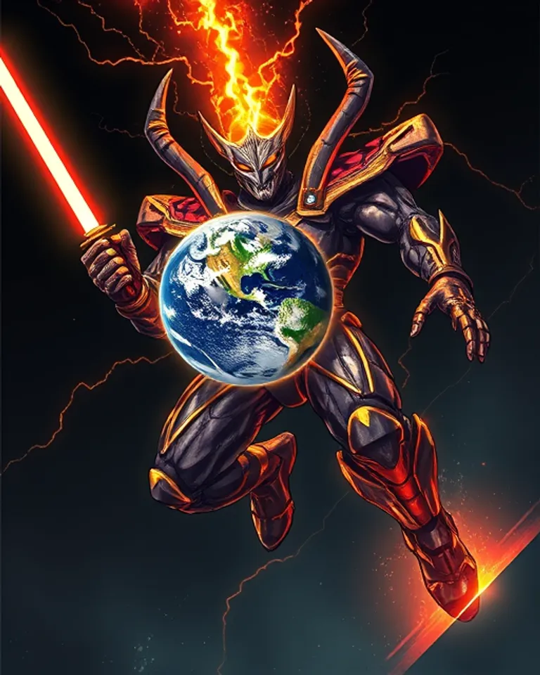 Portrait of Overpowered Galactus