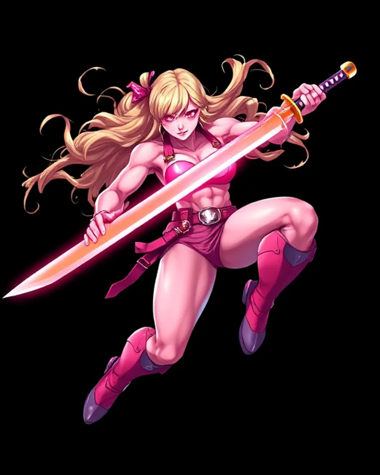 Portrait of Pink SheHulk
