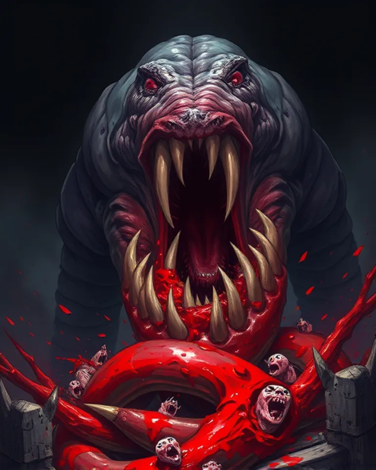 Portrait of Devourer of the Young