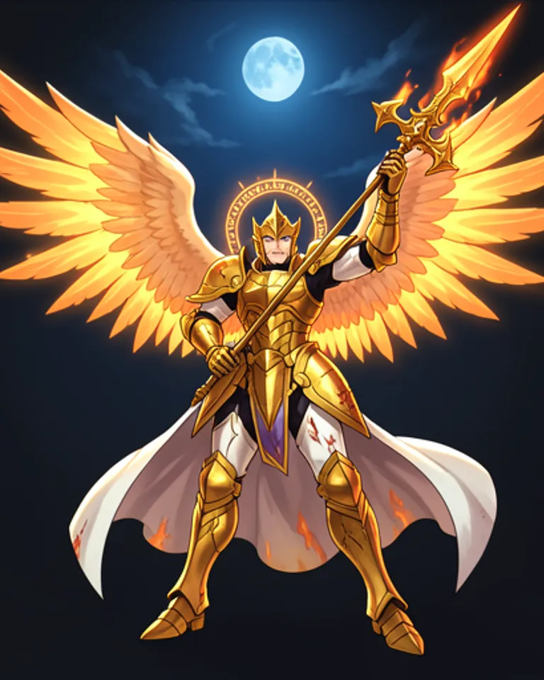 Portrait of Celestial Knight