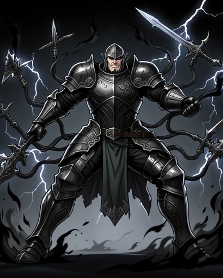Portrait of Traitorous Knight of Dark Promises
