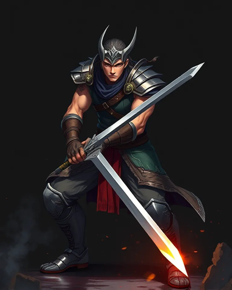 Portrait of Herald of War