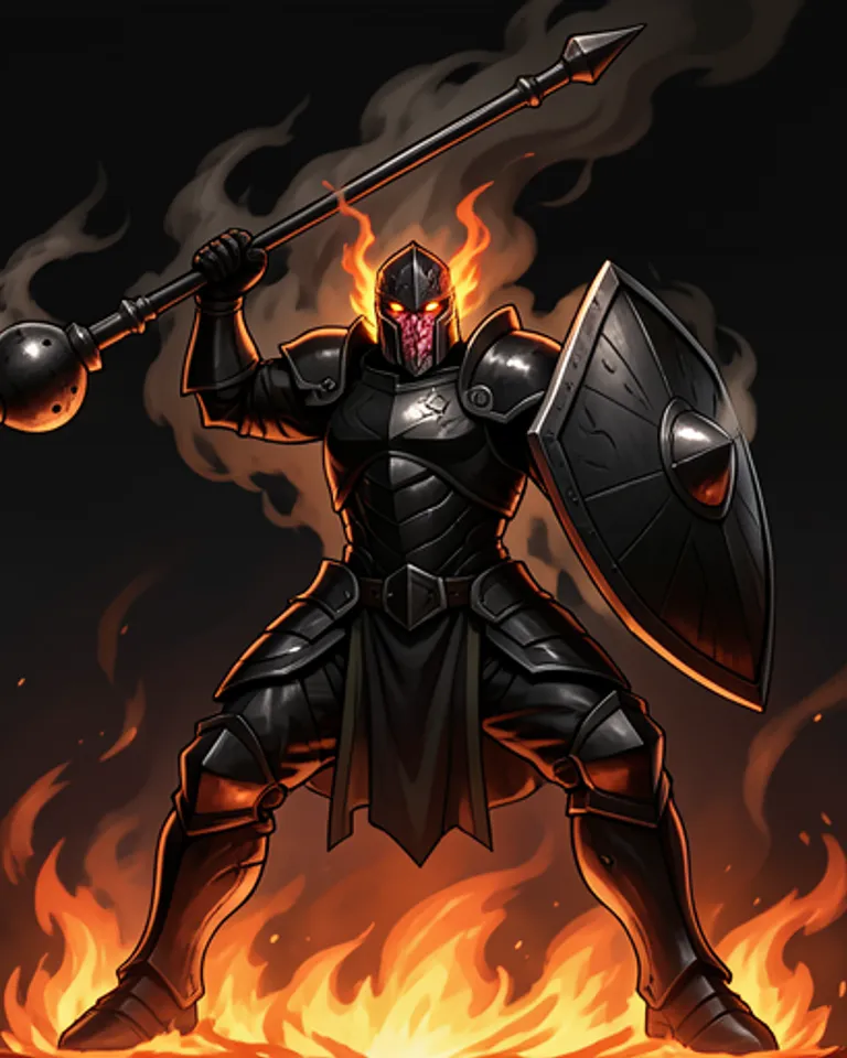 Portrait of Ashen Warden