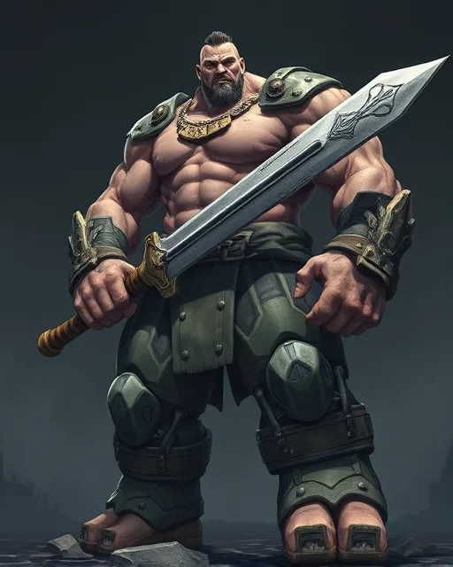 Portrait of Stone Colossus