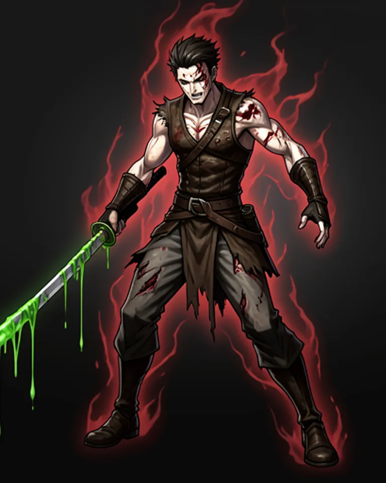 Portrait of Vael, the Rotting Blade