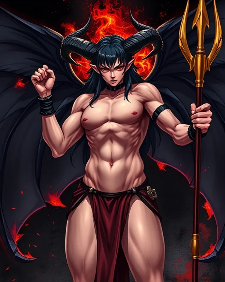 Portrait of Goddess of Satan
