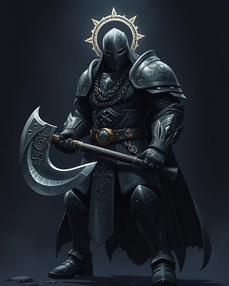 Portrait of The Null Warden