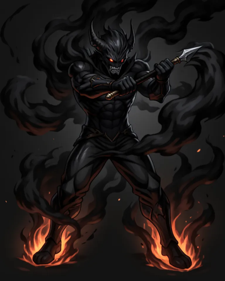 Portrait of Nebrax, the Abyssal Nebula