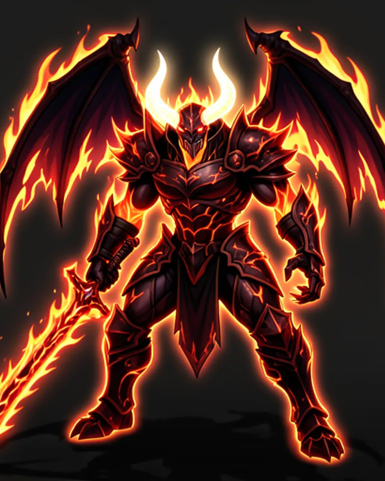 Portrait of Satan himself