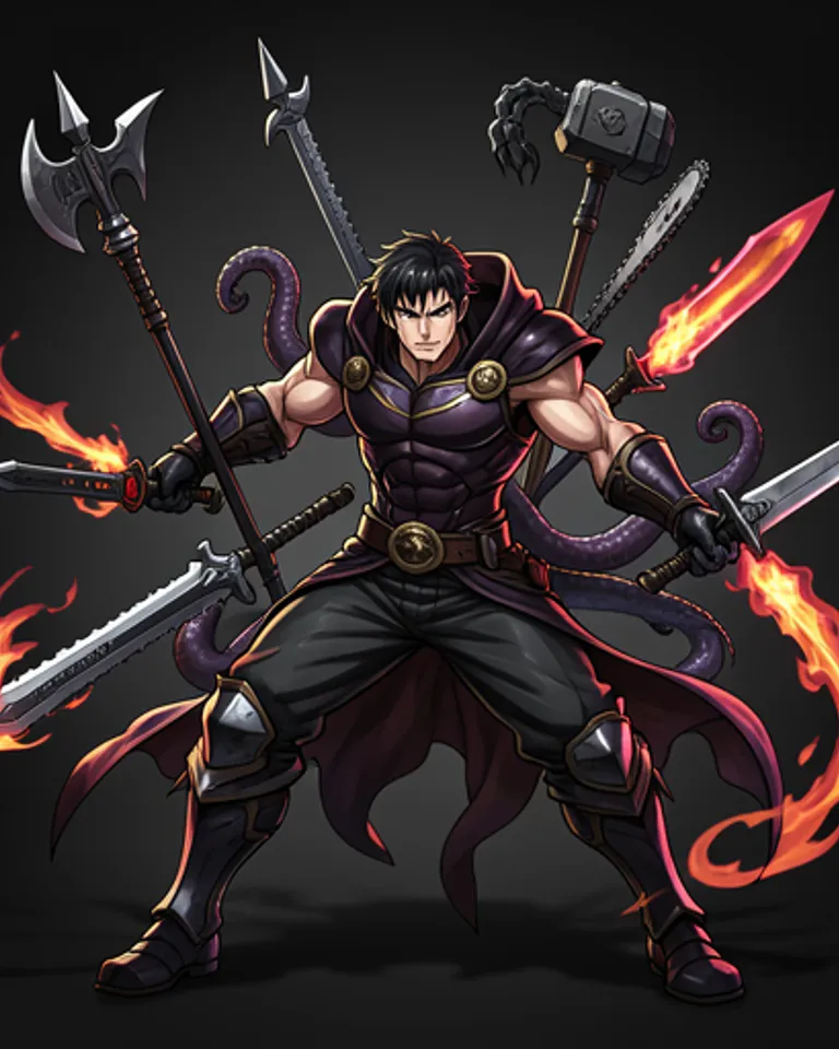 Portrait of Hell master 