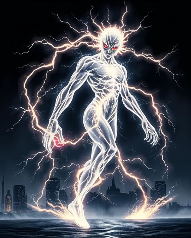 Portrait of Living Lightning, Energy Absorber