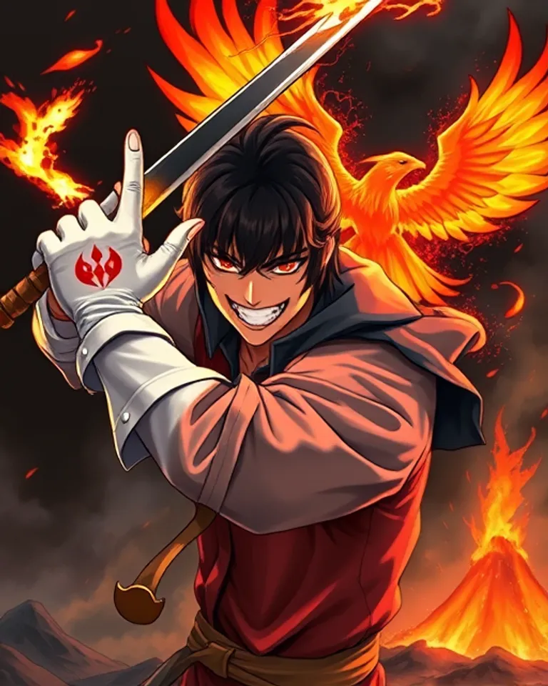 Portrait of Fire Mage