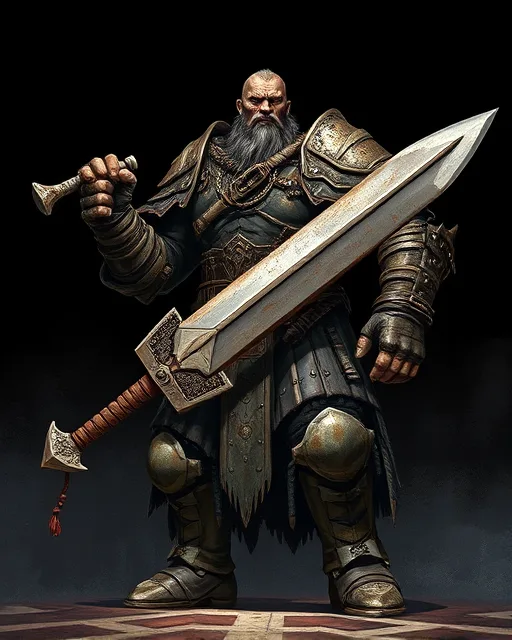 Portrait of Broken Berserker