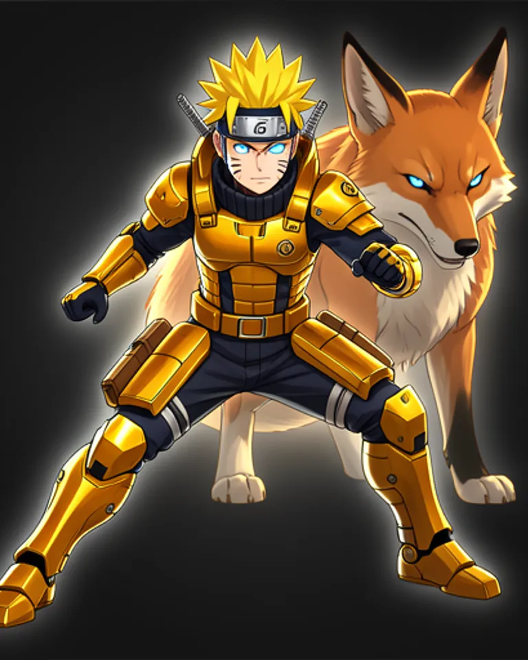 Portrait of Mecha-Naruto