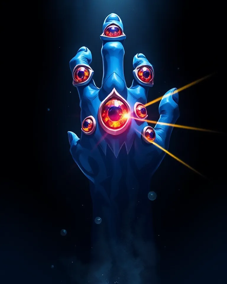 Portrait of Eternal God's Hand