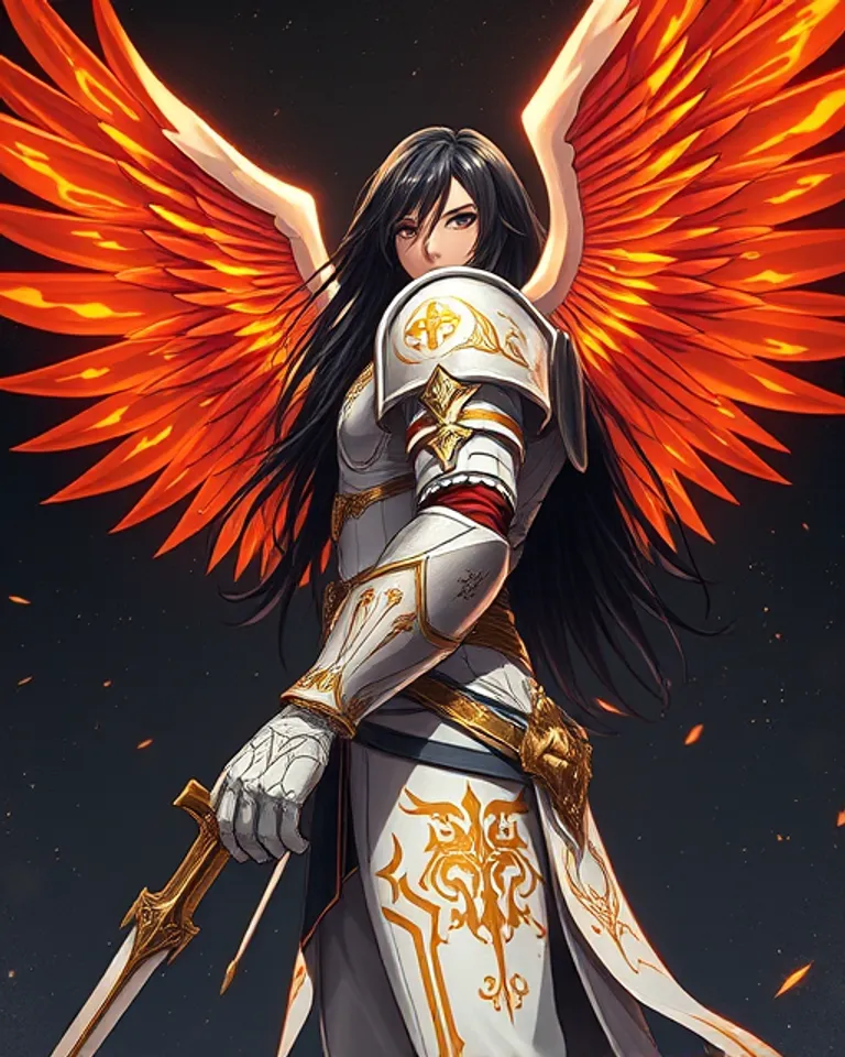 Portrait of Alidriel The Archangel
