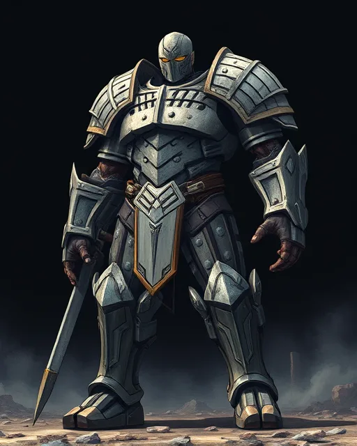 Portrait of Broken Titan